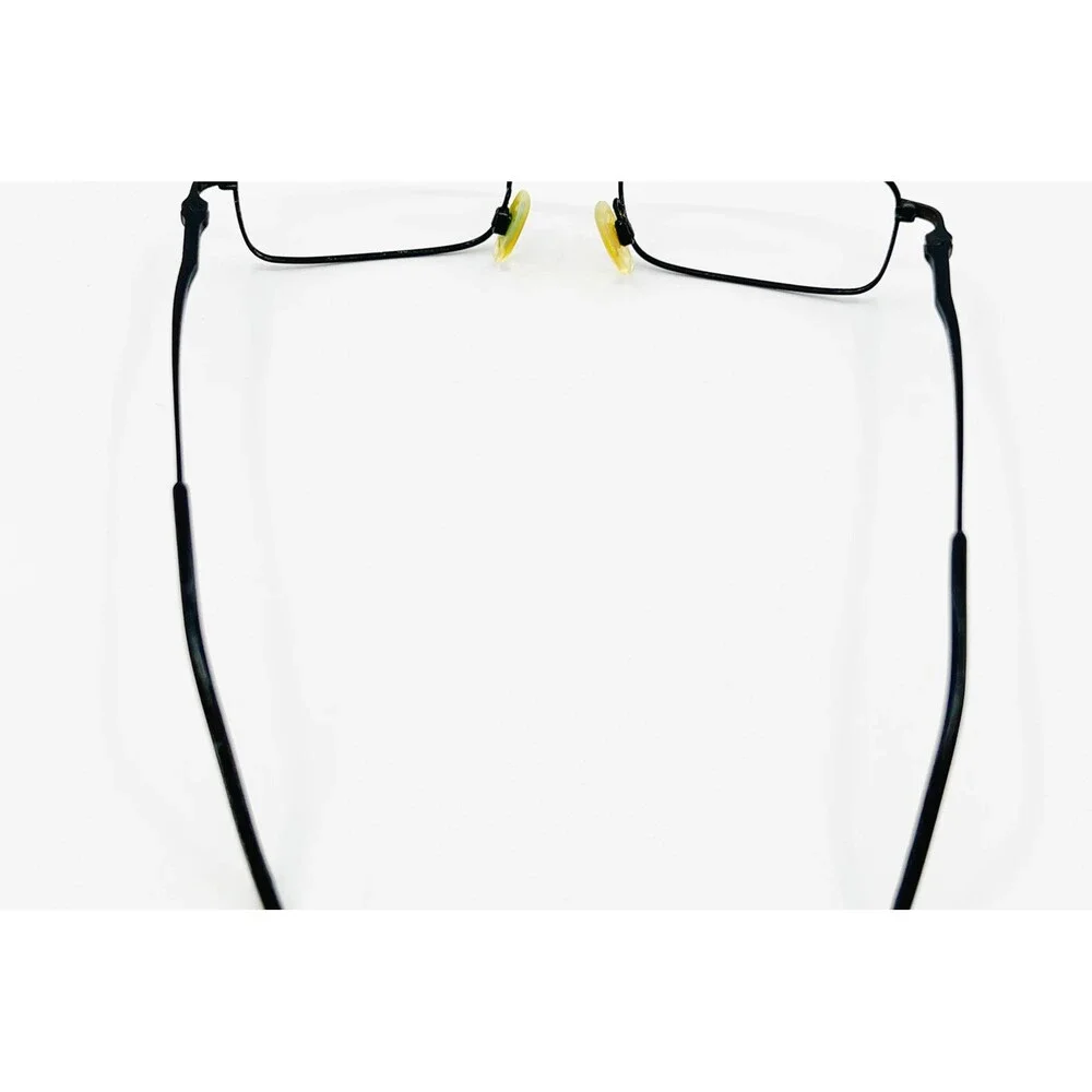 Randolph Elite Eyeglasses Frames Mens Black Rectangle Romania 52-21-145